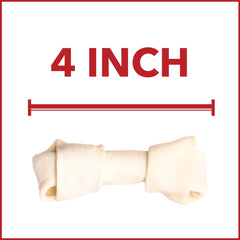 Pet Factory boeuf américain noeud 4-5 pouces: taille adaptée pour petits chiens