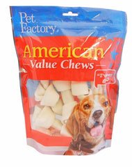 Pet Factory os noue boeuf americain, mastication durable et hygiene dentaire.
