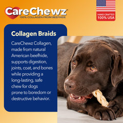CareChewz Pet Factory : nattes collagène boeuf, dentition et santé buccale.