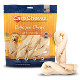 CareChewz Collagene Twist 6-7 pouces, bouchée naturelle pour chien, texture croquante