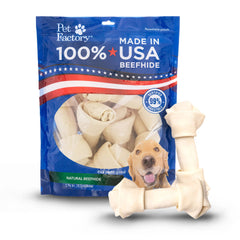 Pet Factory os-boeuf-noue-6-pouces: divertissement durable pour chien actif