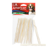 Pet Factory torsade boeuf americain 5 pouces pour nettoyer les dents et rafraîchir l’haleine