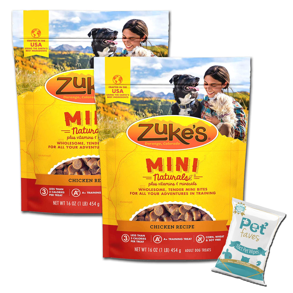 Zuke Mini Naturals poulet - boîte, récompense efficace lors de l’entraînement