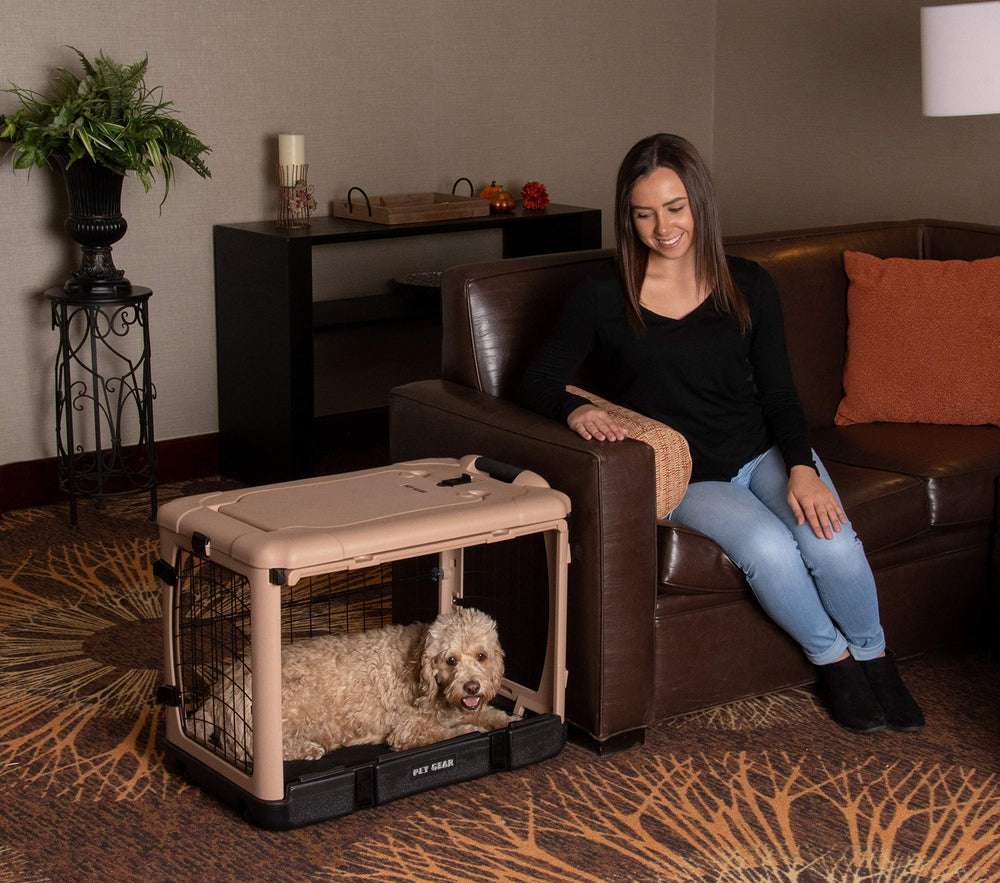 PET GEAR The Other Door cage 4 portes pour chiens et chats, accès pratique