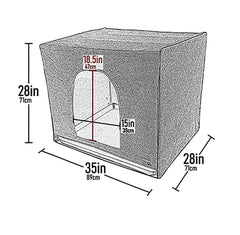 Pro Pawty pliable de Pet Gear inc. pour un rangement facile dans la maison.