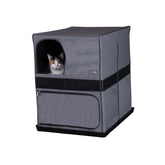 Pet Gear Pro Pawty avec tapis LittertraX: capte les traces et réduit les salissures.