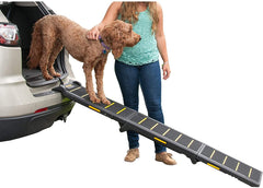 Pet Gear Travel Lite Ramp avec surface réfléchissante guidant l’animal en sécurité