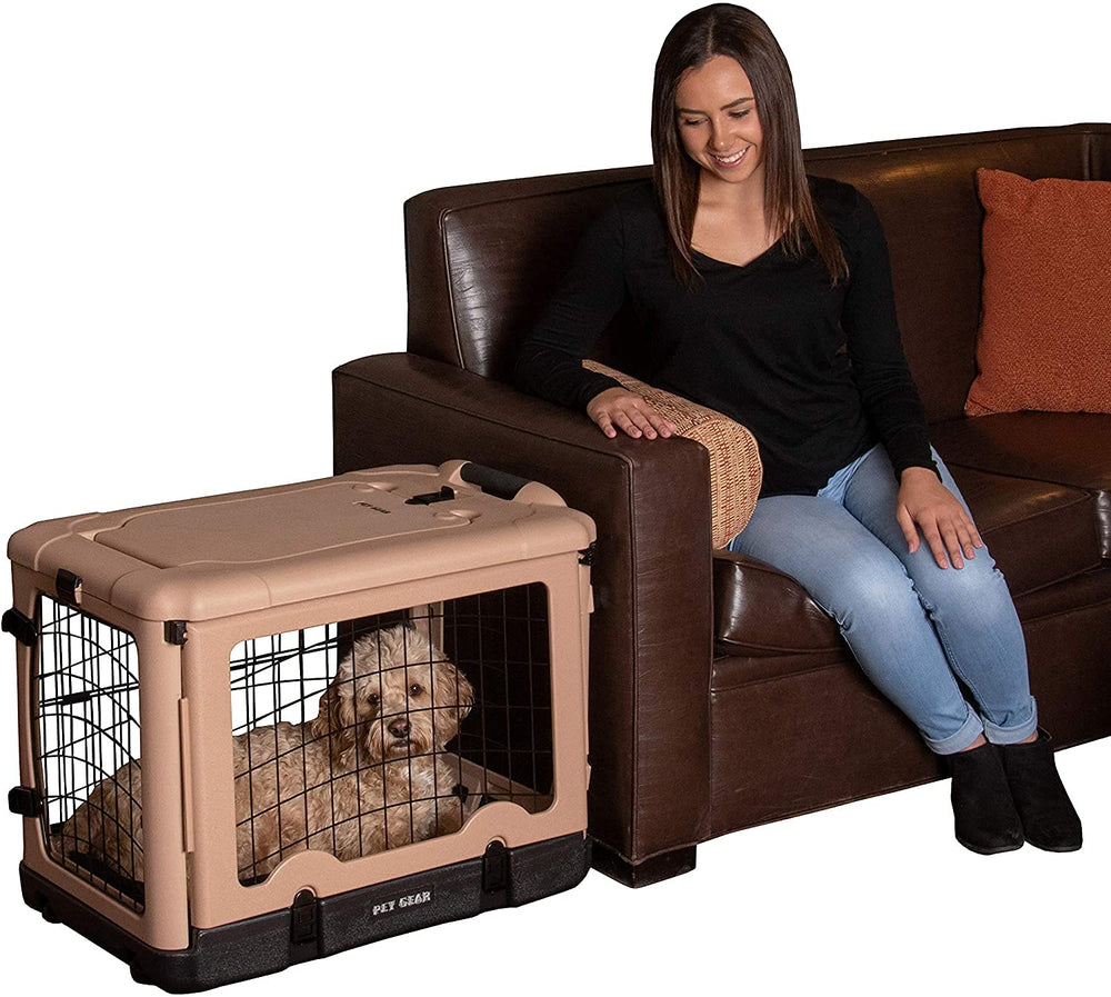 PET GEAR The Other Door : cage en acier 4 portes pour chien