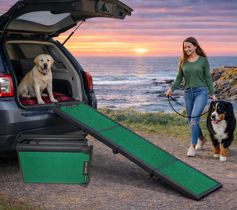 Pet Gear Travel Lite rampe pour voiture avec surface antidérapante pour chiens et chats