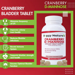 Pet Health Pharma Cranberry D-Mannose boite-60-comprimes-poulet: format pratique pour une supplémentation régulière.