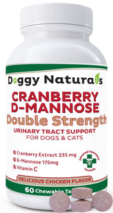 Pet Health Pharma Cranberry D-Mannose – bouteille prête pour le soutien urinaire quotidien