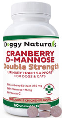 Pet Health Pharma Cranberry D-Mannose – bouteille prête pour le soutien urinaire quotidien