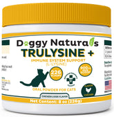 Trulysine Plus en boîte, poudre lysine chat — soutien potentiel du système immunitaire.