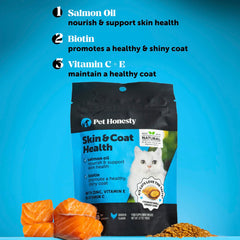 Pet Honesty Biotine favorisant brillance du pelage du chat