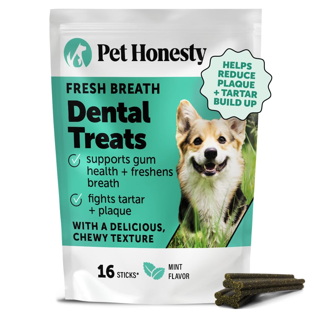 Pet Honesty – emballage des sticks dentaires, pratique et hygiénique.