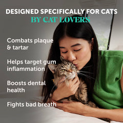 Pet Honesty Poudre Dentaire Chat – réduction potentielle de la plaque.