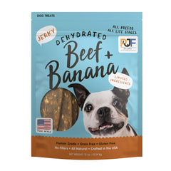 PET JERKY FACTORY boeuf-banane-douce : friandise tendre pour chiens actifs