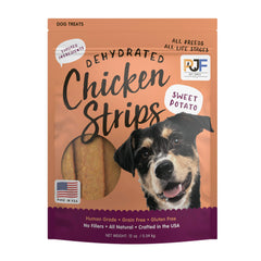 Pet Jerky Factory sachet-poulet-patate-douce, friandise naturelle à partager.