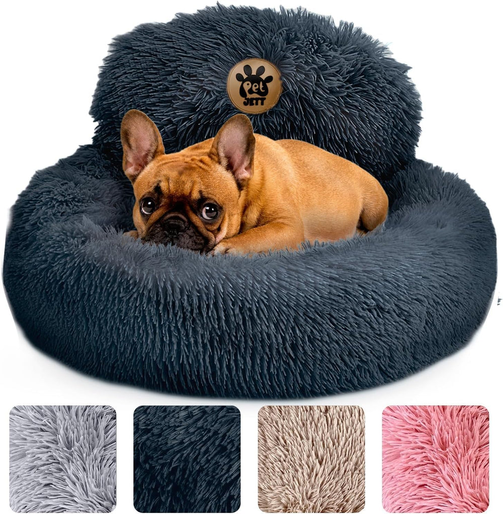 Lit PET JETT pour petit chien – peluche soyeuse et repos profond