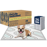 Pet Life Unlimited Smart Prints: tapis à absorption élevée pour sol sec.