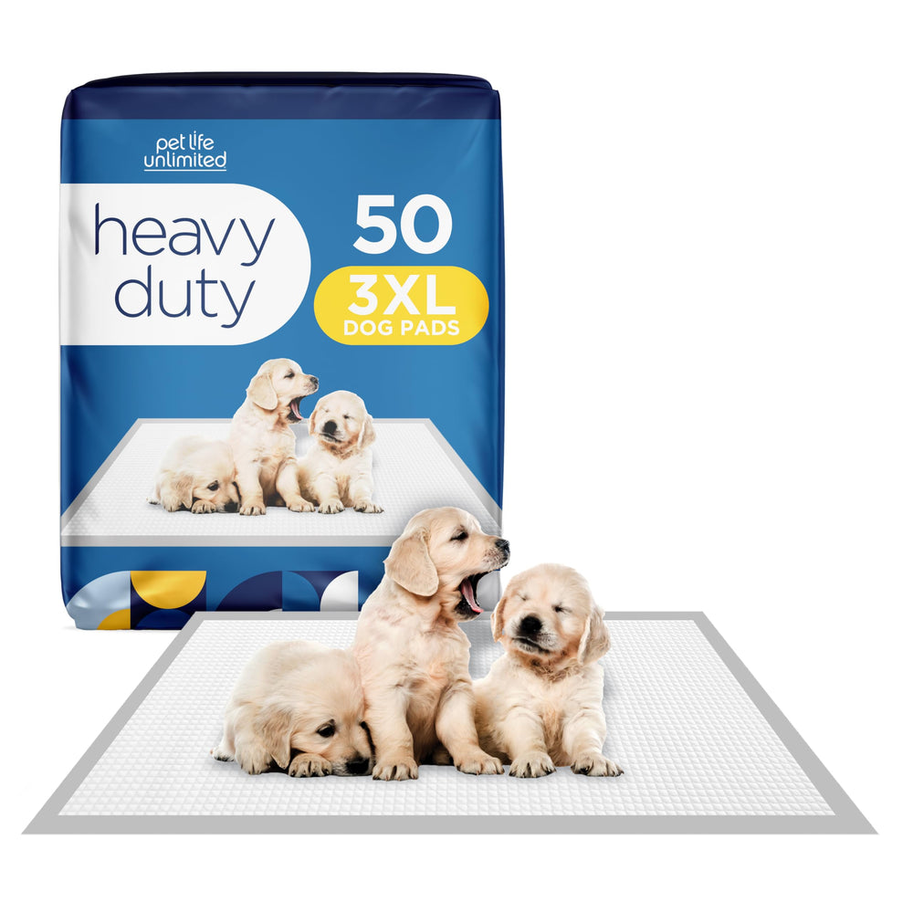 Pet Life Unlimited, tapis-pipi 3XL 36x36, protection maximale du sol lors de l'entraînement.