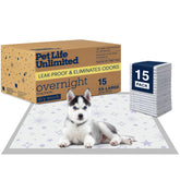 Tapis-pipi XXL Pet Life Unlimited, absorption nocturne pour chiots et chiens.