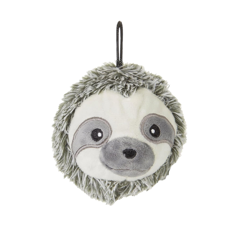 Pet Lou balle-peluche avec sifflet, douceur pour jeux intérieurs.