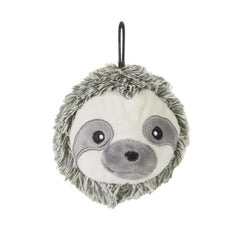Pet Lou balle-peluche avec sifflet, douceur pour jeux intérieurs.