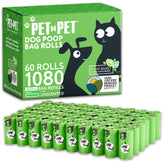 Sacs Pet N Pet en rouleaux affichés, pratique pour les sorties quotidiennes avec chien