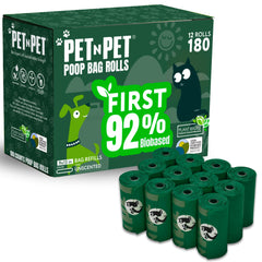 Sacs Pet N Pet en rouleaux pour chien, pratiques lors des balades.