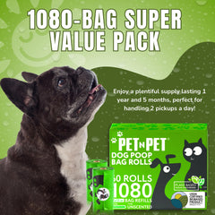 Sacs Pet N Pet sans parfum, nettoyage discret après la promenade