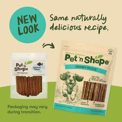Pet 'n Shape Filets Saumon – ingrédients sans additifs artificiels.