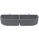 Gobelet double Pet Prime monté sur chenil pour nourriture et eau en voyage.