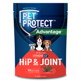 Pet Protect hanches-flexibilité: friandise poulet pour mobilité.