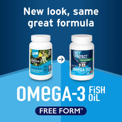 Etiquette Pet Protect Omega-3, informations claires sur la formule