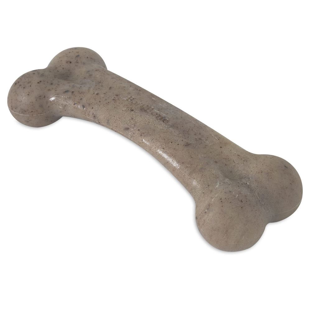 Pet Qwerks BarkBone Original en nylon goût bacon, 7,75 pouces, pour chiens agressifs.