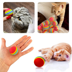 Balle PET SHOW EVA 3,5 cm, parfaite pour les jeux de poursuite et d'intérieur.