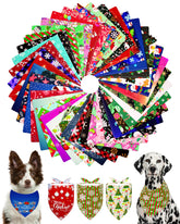PET SHOW bandanas Noël pour chien, motif sapin, parfait pour photos festives.