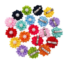 PET SHOW noeud-fleur petit-chien barrette française pour une allure chic.