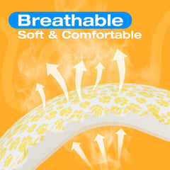 Couches Pet Soft pour chienne femelle ouverture pour queue et confort.