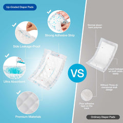 Conception étanche des côtés Pet Soft Liner Booster pour prévenir les fuites.