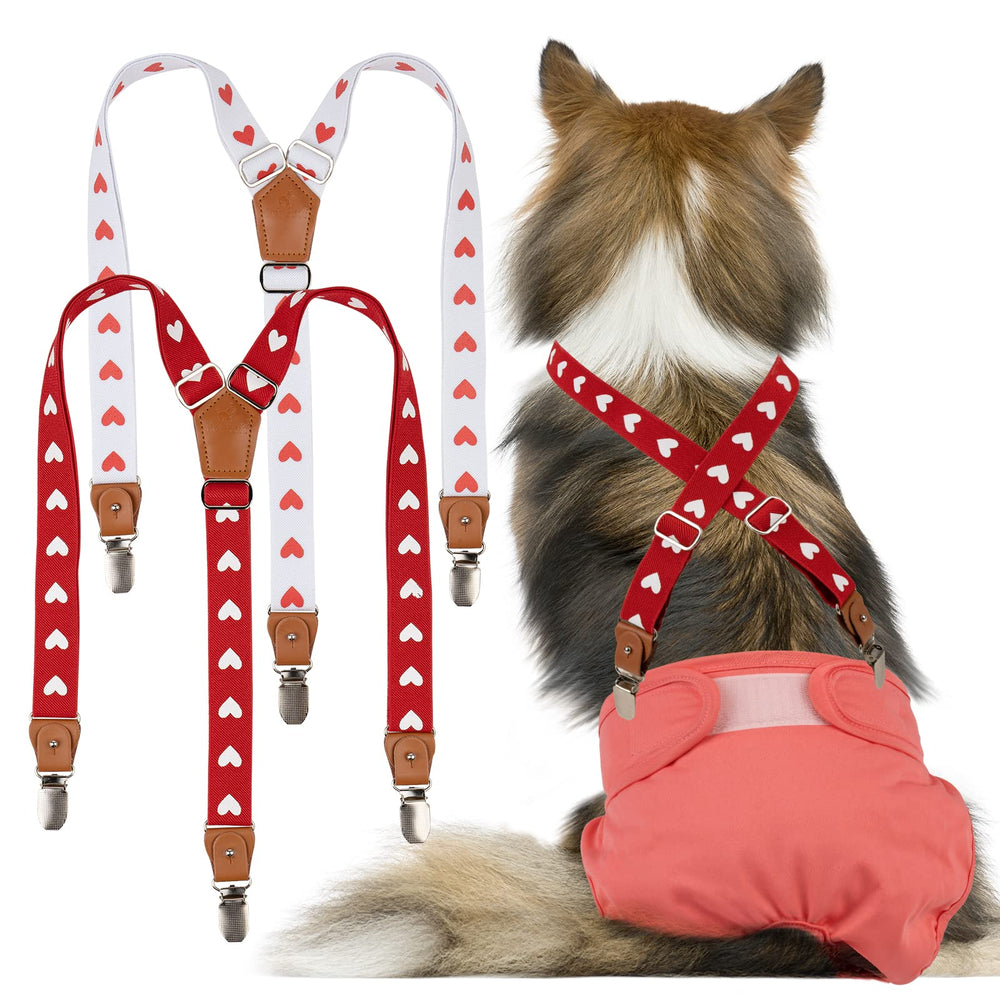 Pet Soft suspendeurs chien – ensemble pour maintien des couches