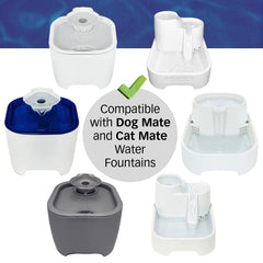 Filtre longue durée PET STANDARD, prolonge vie de la fontaine et améliore la pompe.