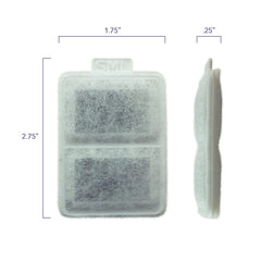 Pack de 10 filtres PET STANDARD pour fontaine animale, remplacement pratique.