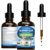 Pet Wellbeing Orme Glissant pour Chats – Bouteille liquide 2 oz, soutien digestif potentiel.