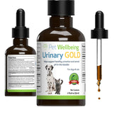 Pet Wellbeing Urinary Gold - Bouteille: soutien doux pour le système urinaire du chien