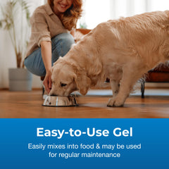 Gel Bene-Bac Plus, composition FOS et probiotiques, outil éventuel de soutien digestif animal.