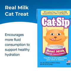 PetAg Cat-Sip paquet de 6 — snack lait prêt à consommer pour chatons