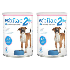 Esbilac PetAg 2e étape : paquets de 14 oz, pratique pour le sevrage des chiots.