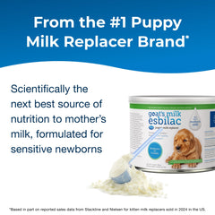 Esbilac PetAg — eau-chaude pour mélange, pratique pour nourrir les chiots.